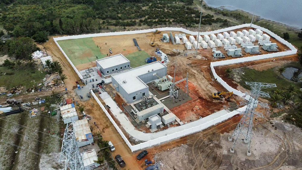 大唐文昌翁田100MW農(nóng)光互補(bǔ)+儲能示范項(xiàng)目投產(chǎn)發(fā)電