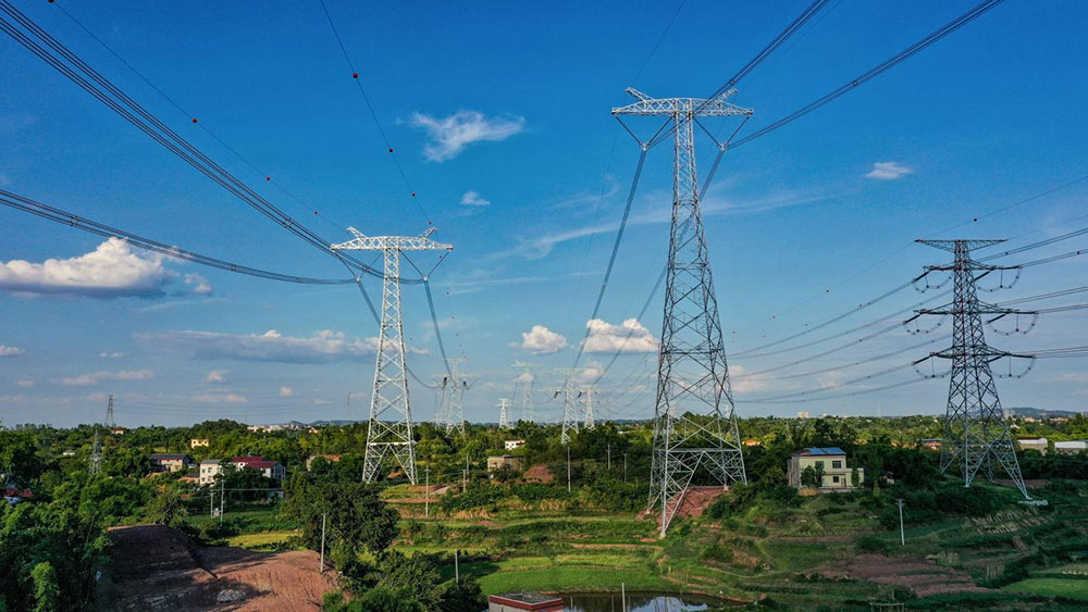 白鶴灘-浙江±800kV特高壓直流輸電線路工程川6標(biāo)全線貫通