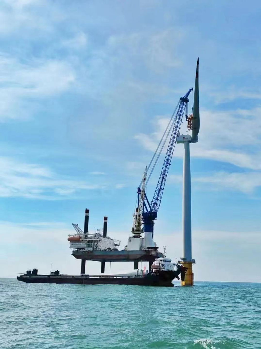 雙喜臨門！華潤電力蒼南#1海上風(fēng)電項(xiàng)目！