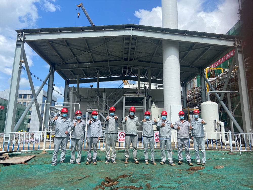 大唐?？谔烊粴獍l(fā)電項目1號機(jī)廠用送電一次成功