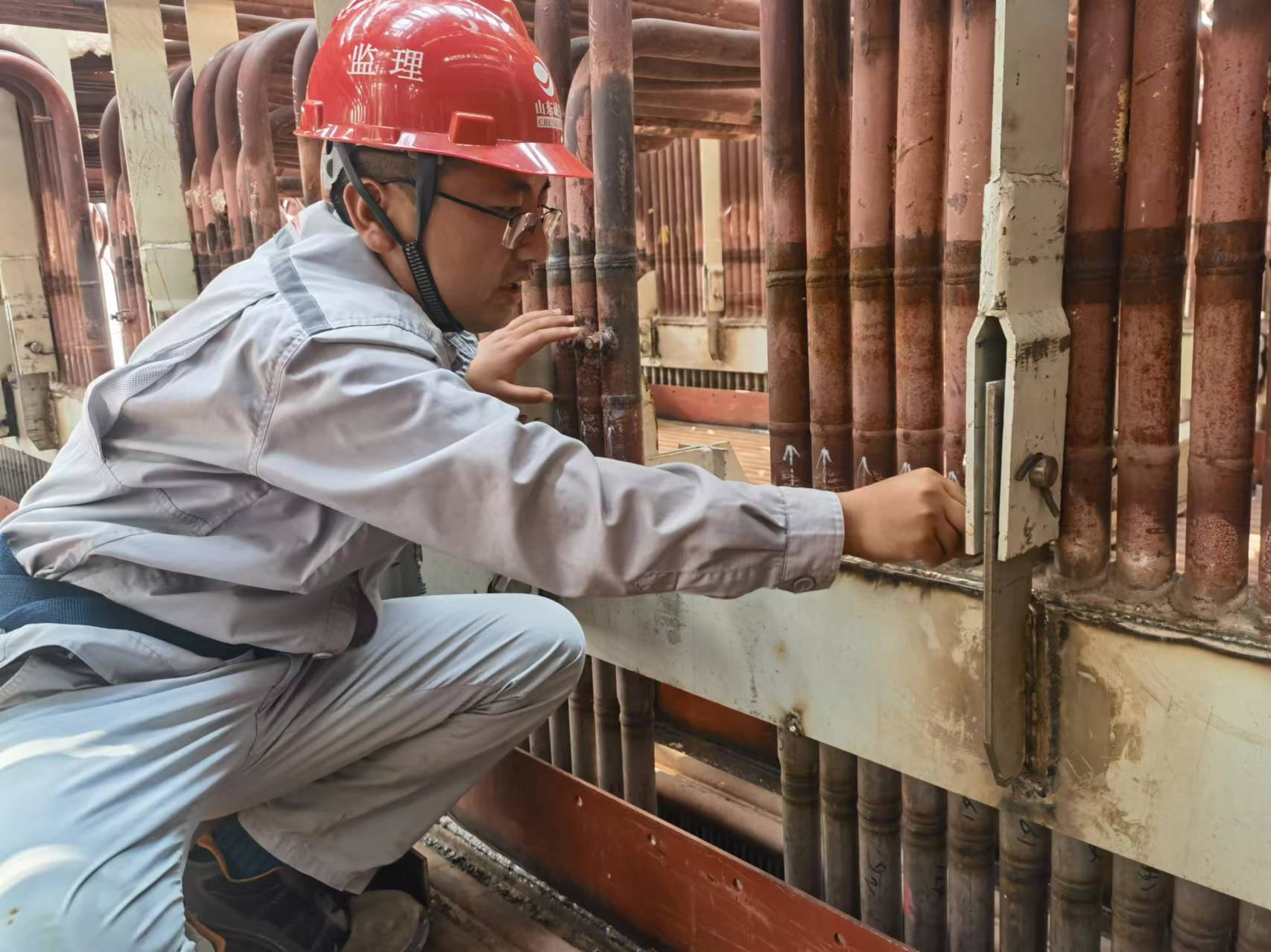 國(guó)家能源博興電廠1號(hào)鍋爐水壓試驗(yàn)成功